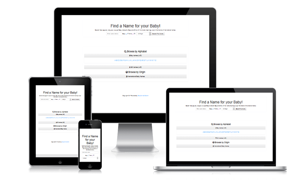 Baby Names Search